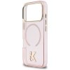 Etui Karl Lagerfeld IML K Head Logo      MagSafe do iPhone 17 Pro Max różowy